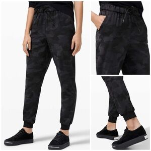 🍋Lululemon Stretch HR Jogger *Full Length- Heritage 365 Camo Deep Coal/ 2